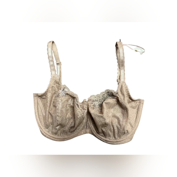 Panache NWT Jasmine Balconnet Bra Caramel Nude Lace Size 32G - Picture 1 of 6
